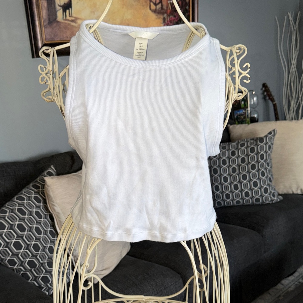 H&M Pale blue Tank Top